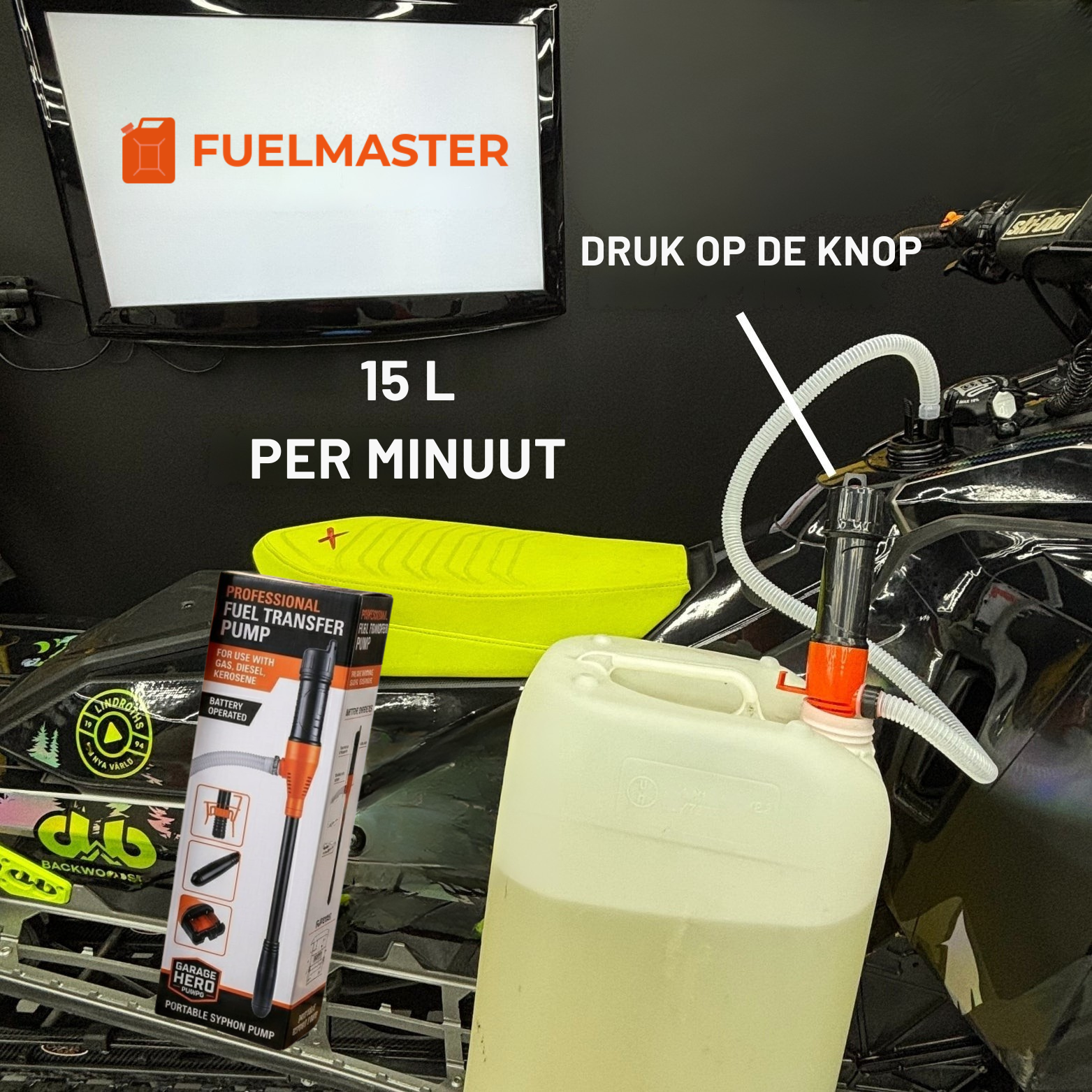 FuelMaster – In seconden tanken, geen tillen, geen morsen